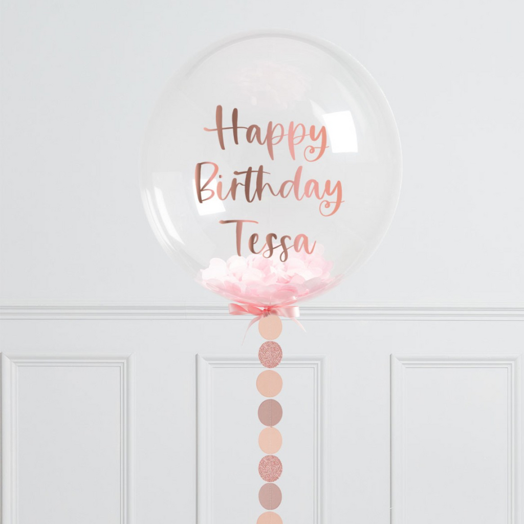 Personalised Confetti Balloons Delivered Balloonfactory.ae Dubai