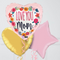 Satin Love You Mom Foil Balloon Bouquet