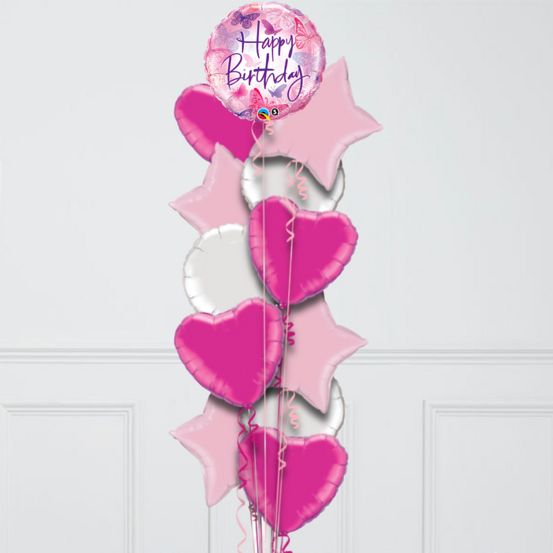 butterflies birthday balloons delivery uae