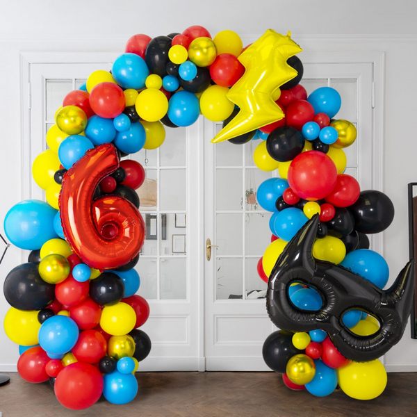 Superhero Ready-Made Balloon Arch