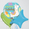 Happy Birthday Llama Foil Balloon Bouquet