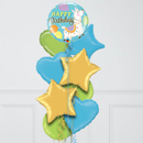 Happy Birthday Llama Foil Balloon Bouquet