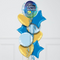 Battle Royal Giant Orb Foil Balloon Bouquet