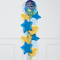 Battle Royal Giant Orb Foil Balloon Bouquet