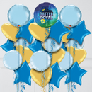 Battle Royal Gaming Birthday Inflated Foil Balloon Bunch