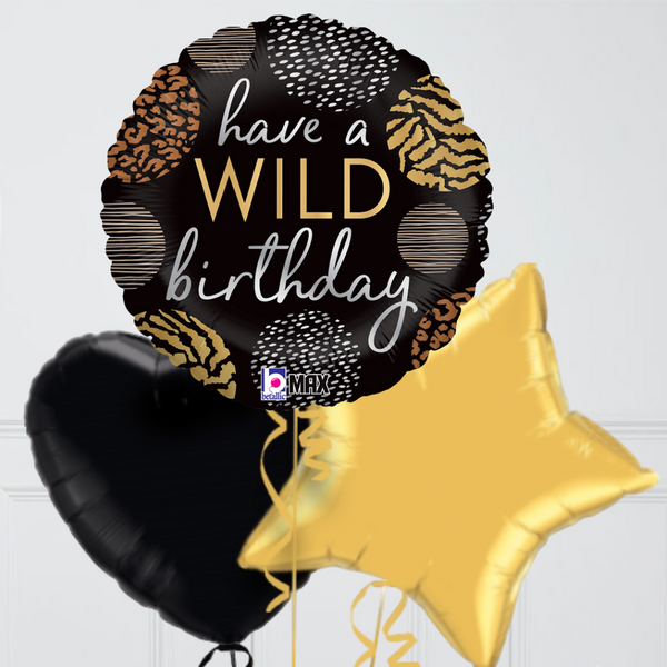 Wild Birthday Foil Balloon Bouquet