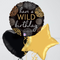 Wild Birthday Wishes Inflated Foil Balloons