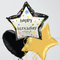 birthday star confetti foil balloons