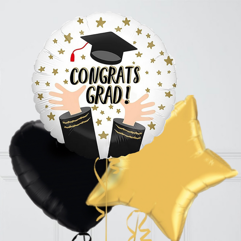 Congrats Grad Foil Balloon Bouquet