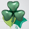 Emerald Shamrock St. Patrick's Day Foil Balloon Bouquet