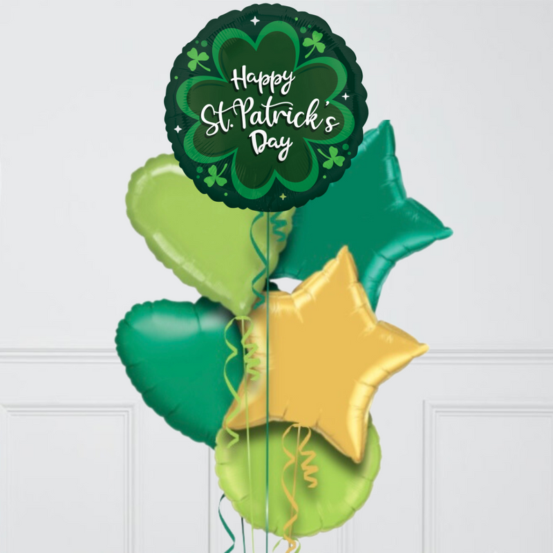 St. Patrick's Day Charm Foil Balloon Bouquet