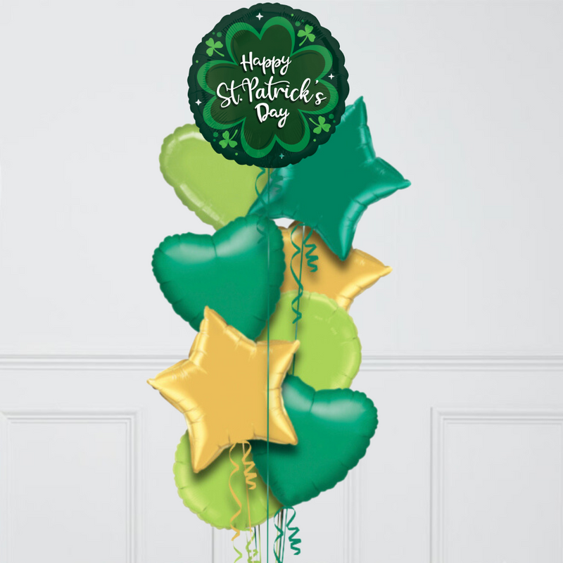 St. Patrick's Day Charm Foil Balloon Bouquet