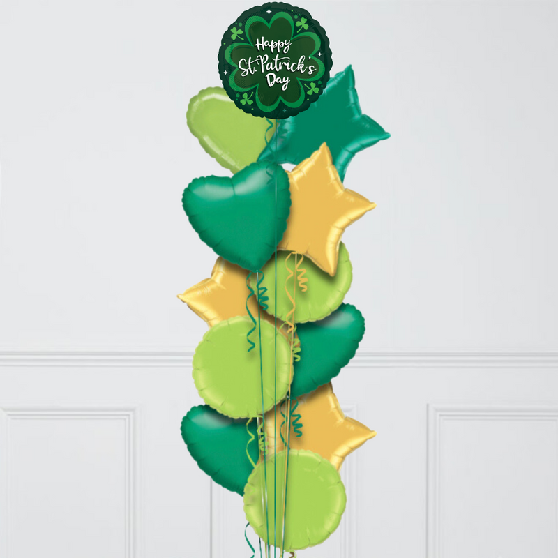 St. Patrick's Day Charm Foil Balloon Bouquet