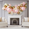 Baby Pink Inflated Balloon Garland
