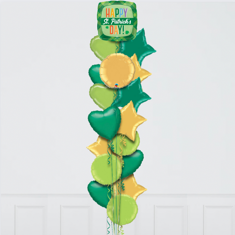 St. Patrick's Day Foil Balloon Bouquet