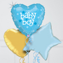 Baby Boy Foil Balloon Bouquet