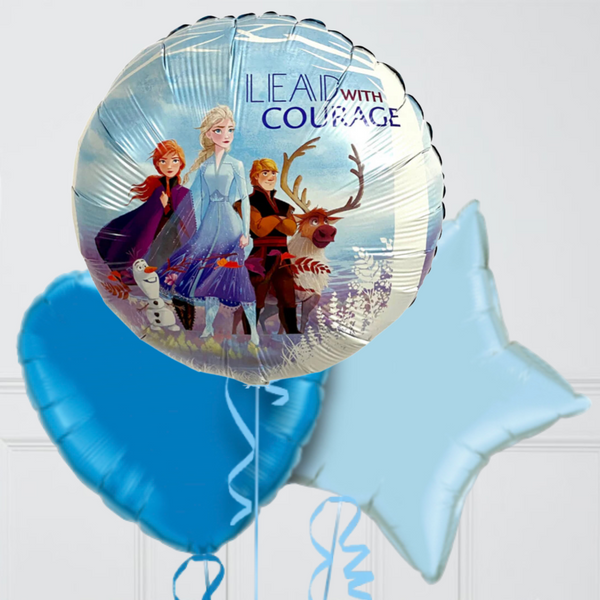 Frozen Lead with Courage Foil Balloon Bouquet