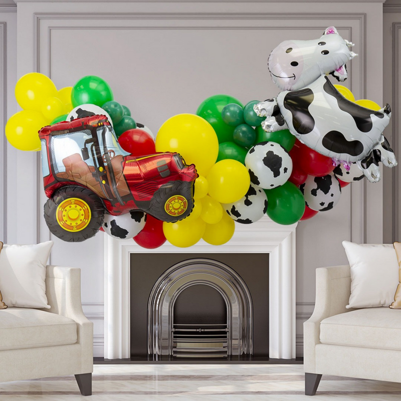 Farmyard Party Inflated Balloon Garland