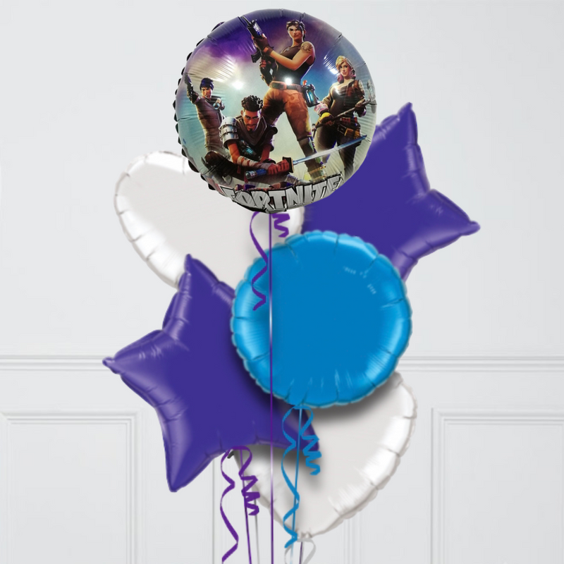 fortnite purple foil balloons