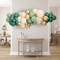 Forest Green Inflated Balloon Garland