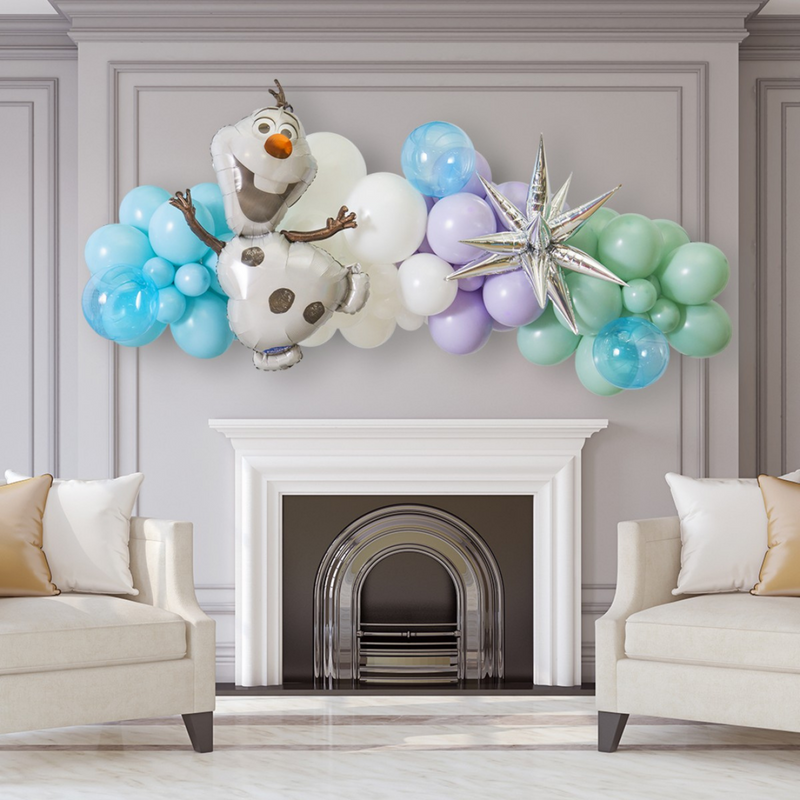 Frozen Olaf Inflated Balloon Garland