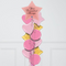 Premium Large Pink Star Personalised Balloon Bouquet