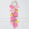 unicorn pink happy birthday foil balloons uae delivery