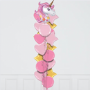 unicorn pink foil balloons delivery uae