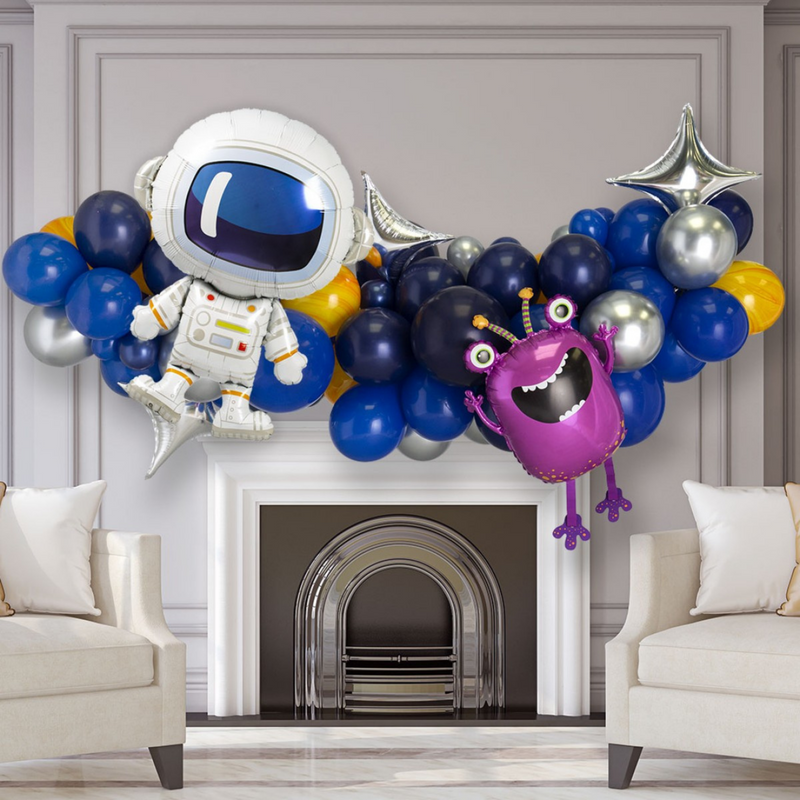 Astronaut Inflated Balloon Garland