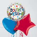 You Are Awesome Foil Balloon Bouquet