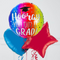Hooray You Did It Graduation Foil Balloon Bouquet