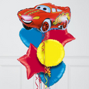 lightning McQueen red foil balloons