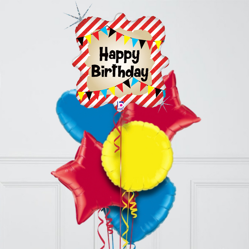 Pirate Birthday Foil Balloon Bouquet