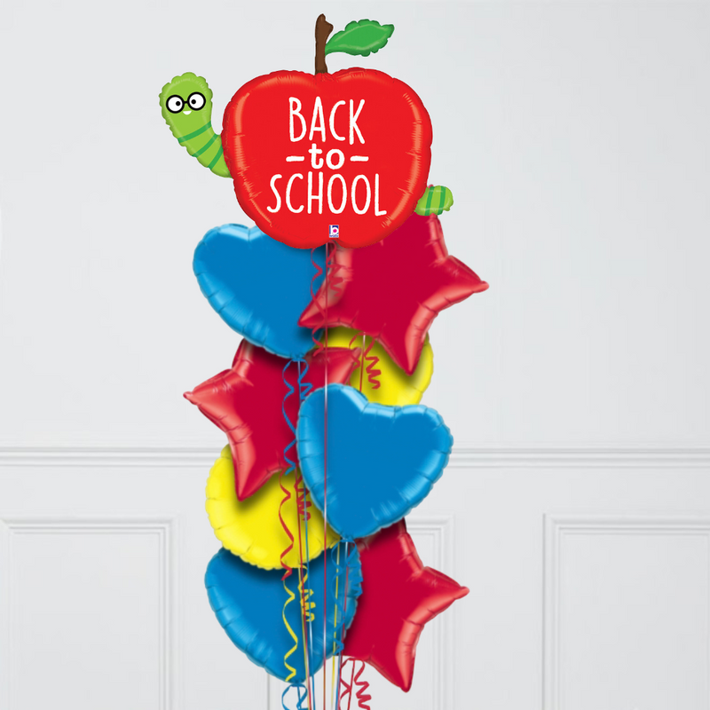 Back To School Apple Inflated Foil Balloons