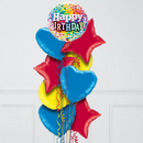 colorfull confetti foil balloons delivery uae