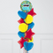 Emoji It's Your Birthday Foil Balloon Bouquet