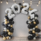 New Year 2024 Silver Glitz & Glam Ready-Made Balloon Arch