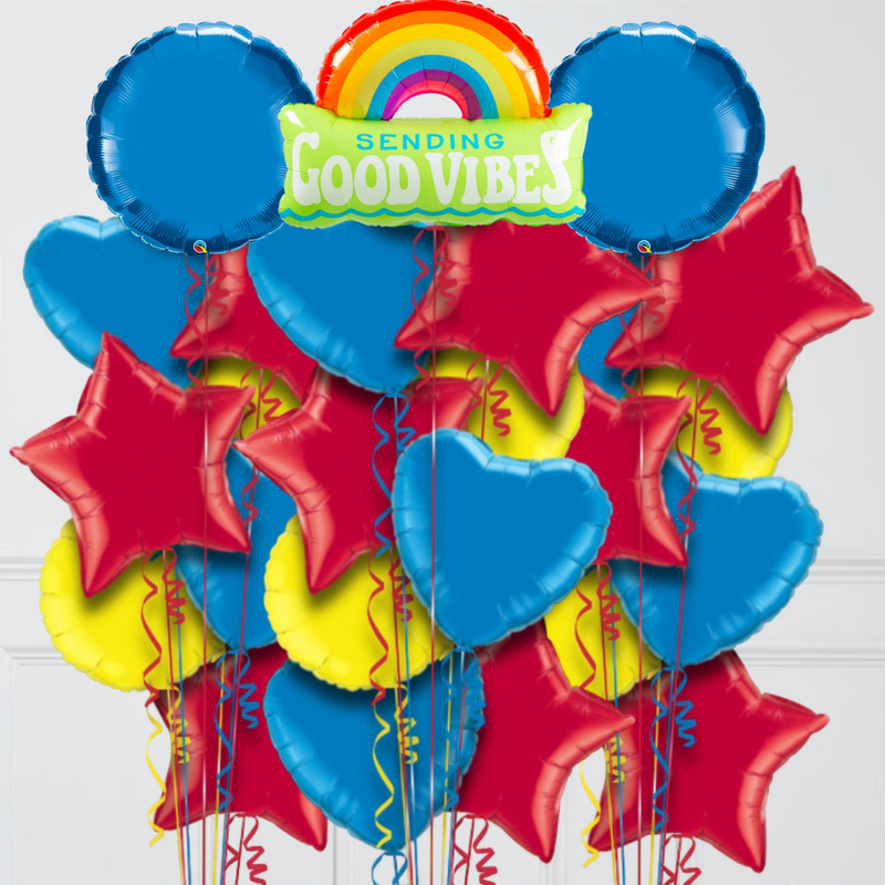 Good Vibes Foil Balloon Bouquet