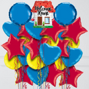 Premium House Shaped Welcome Home  Foil Balloon Bouquet