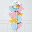 Fabulous Flamingo B-Day Foil Balloon Bouquet