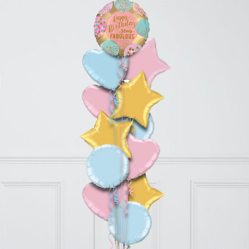 happy birthday stay fabulous balloons delivery uae