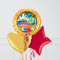 Happy Retirement Tropical Vibe Foil Balloon Bouquet