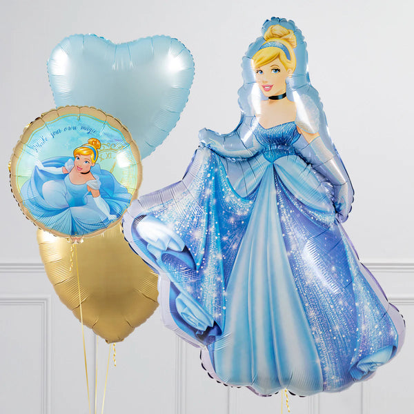 Cinderella Magic Princess Set Foil Balloon Bouquet