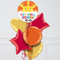 get well soon sunshine foil balloons delivery