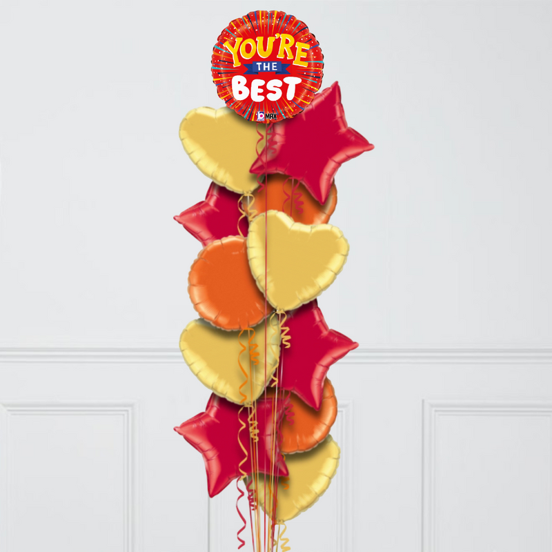 You're The Best Foil Balloon Bouquet