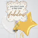Fabulous Confetti Foil Balloon Bouquet