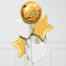 Congrats Grad The Adventure Begins Foil Balloon Bouquet