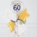 Cheers to 60 Years Foil Balloon Bunch