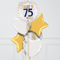 Cheers to 75 Years Foil Balloon Bunch