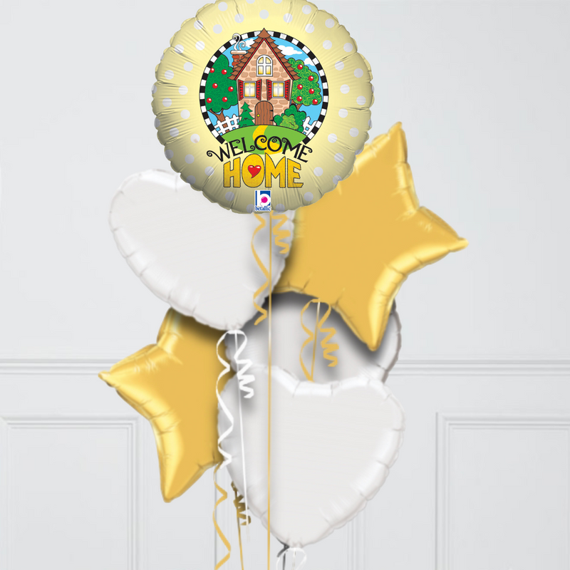 Welcome Home  Foil Balloon Bouquet